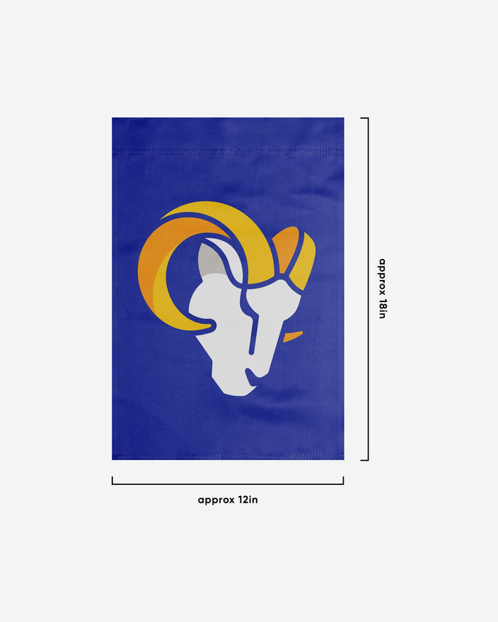 Los Angeles Rams Solid Garden Flag FOCO - FOCO.com