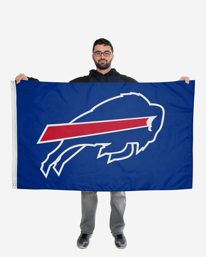 Buffalo Bills Solid Horizontal Flag FOCO - FOCO.com