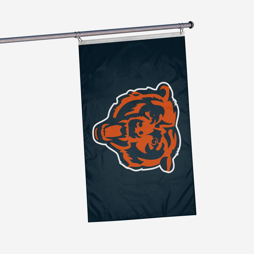 Chicago Bears Solid Horizontal Flag FOCO - FOCO.com