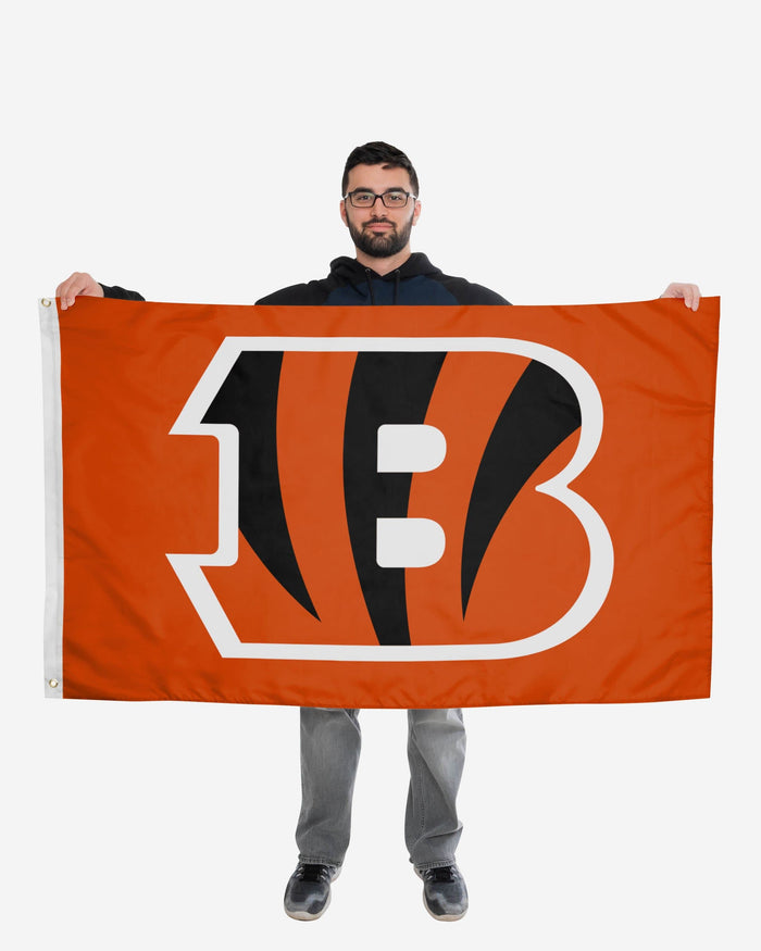 Cincinnati Bengals Solid Horizontal Flag FOCO - FOCO.com