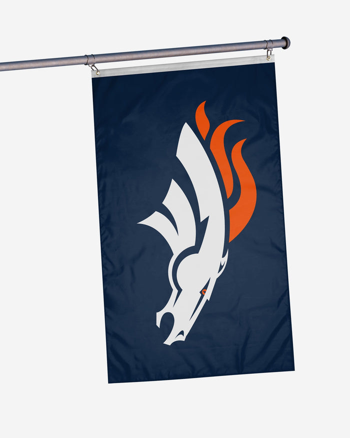 Denver Broncos Solid Horizontal Flag FOCO - FOCO.com