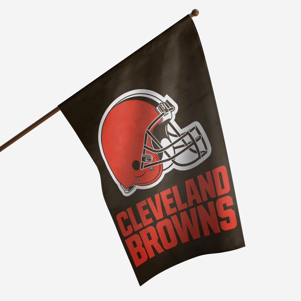 Cleveland Browns Solid Vertical Flag FOCO - FOCO.com