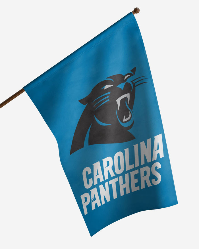 Carolina Panthers Solid Vertical Flag FOCO - FOCO.com