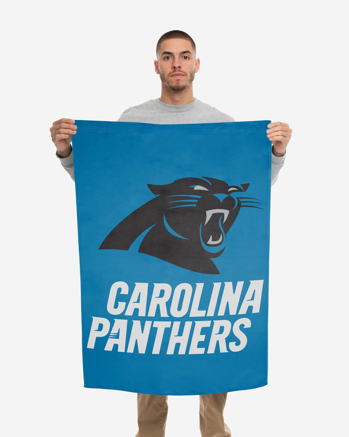 Carolina Panthers Solid Vertical Flag FOCO - FOCO.com
