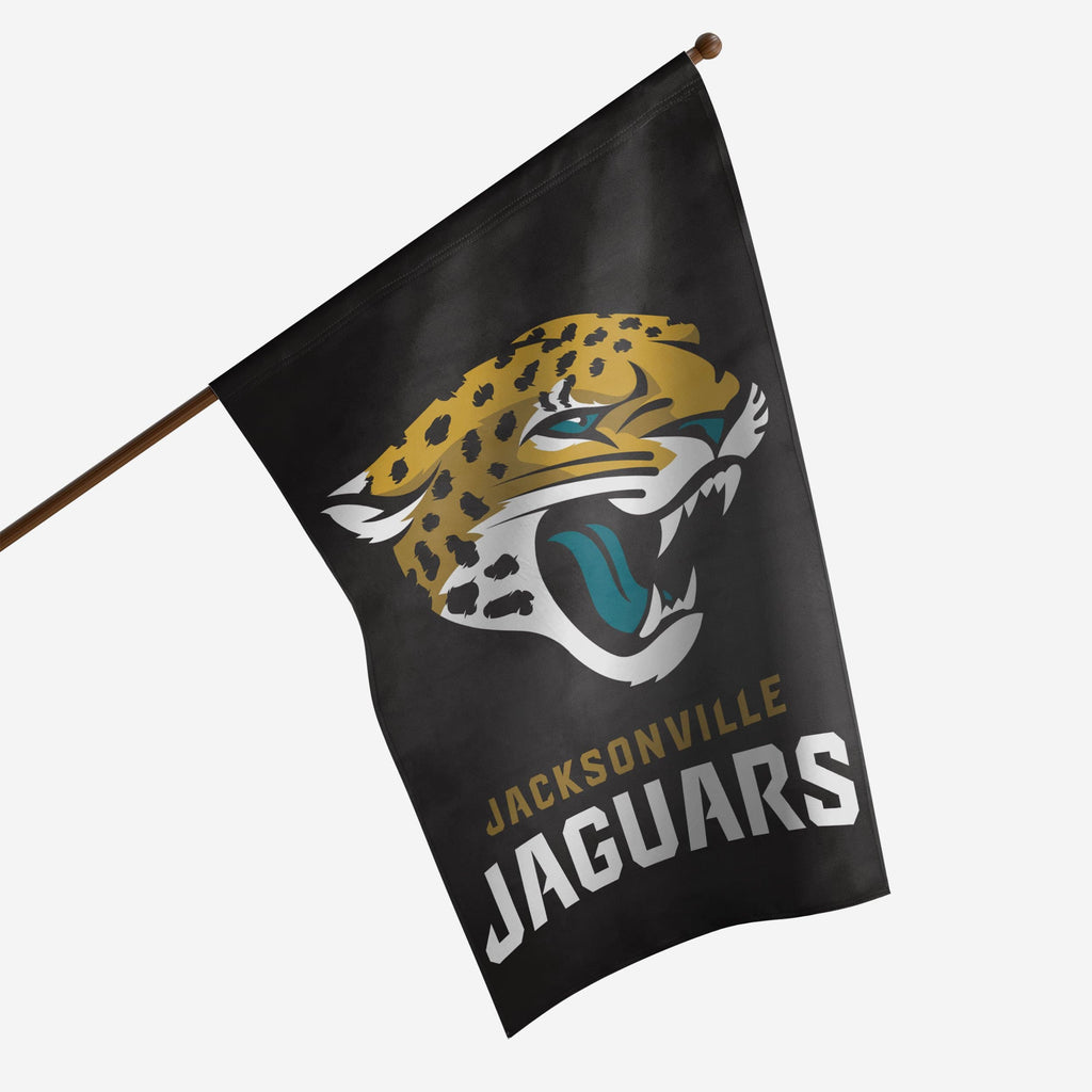 Jacksonville Jaguars Solid Vertical Flag FOCO - FOCO.com