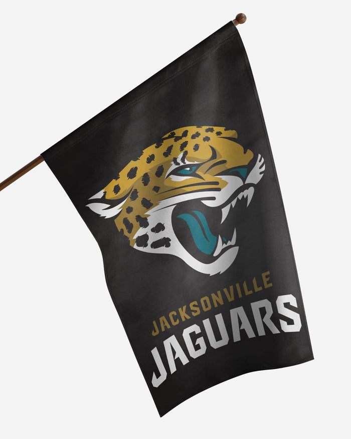 Jacksonville Jaguars Solid Vertical Flag FOCO - FOCO.com