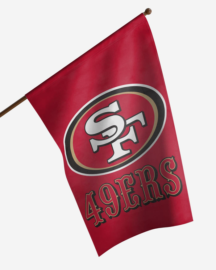 San Francisco 49ers Solid Vertical Flag FOCO - FOCO.com