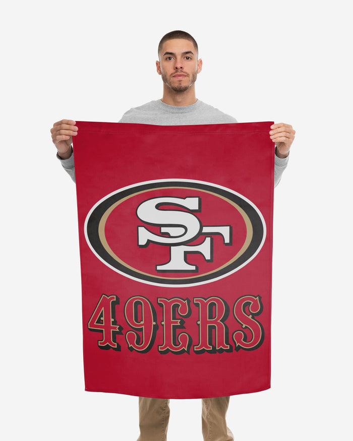 San Francisco 49ers Solid Vertical Flag FOCO - FOCO.com