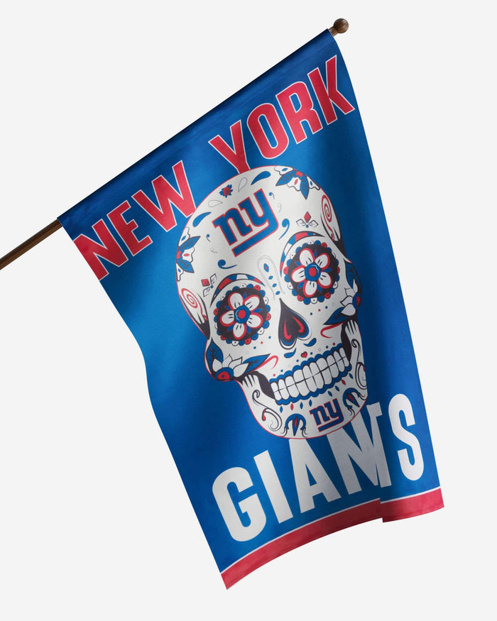 New York Giants Day Of The Dead Vertical Flag FOCO - FOCO.com