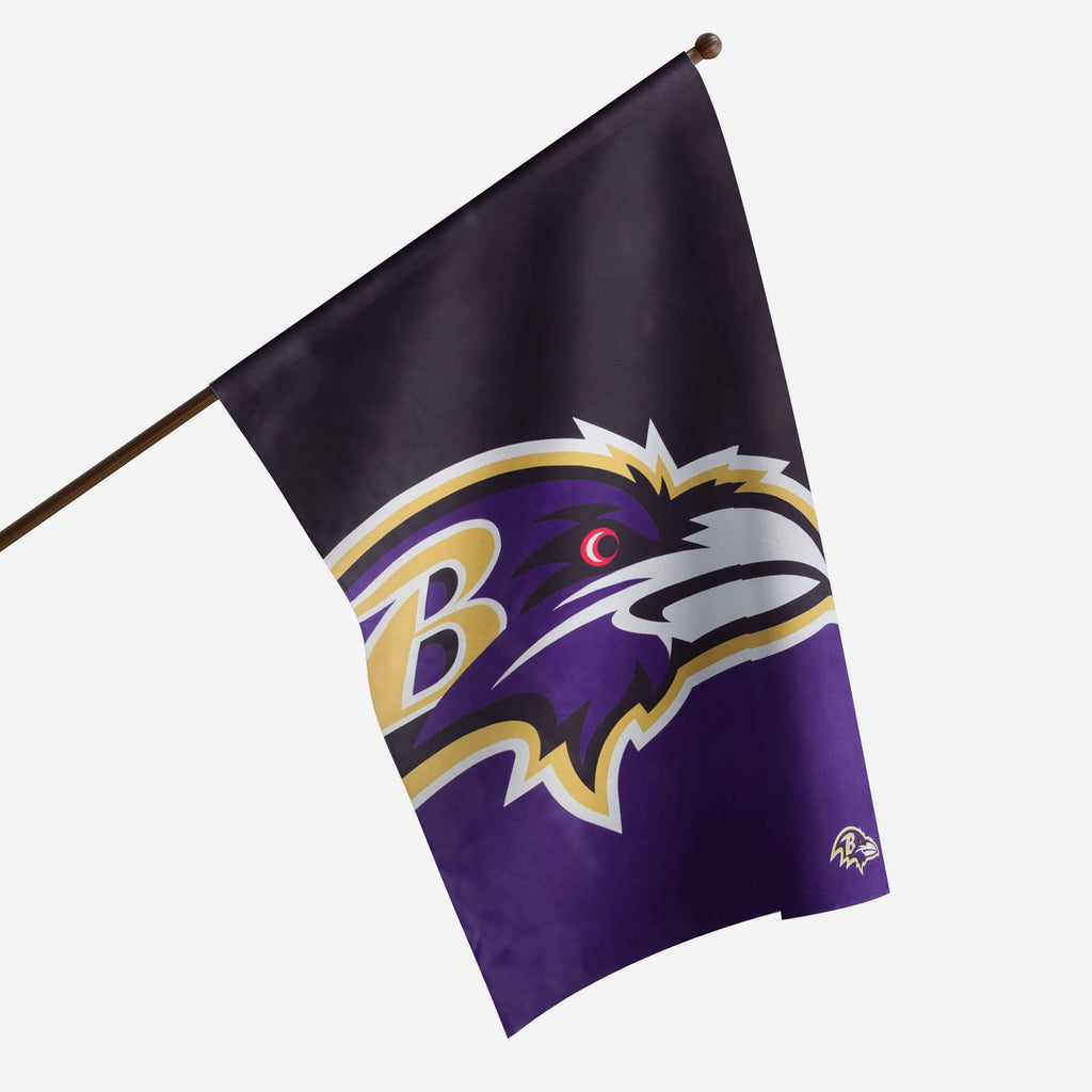 Baltimore Ravens Vertical Flag FOCO - FOCO.com