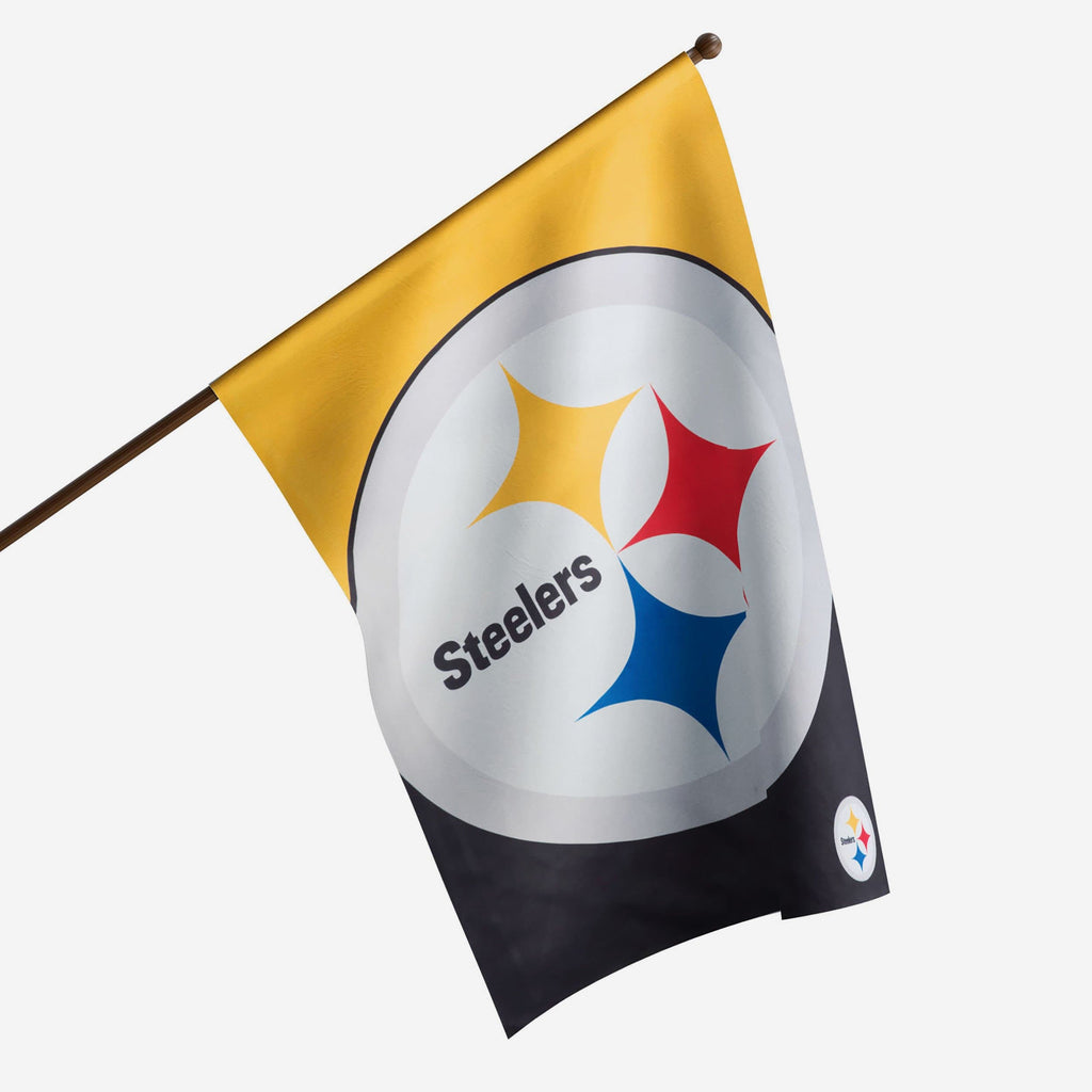 Pittsburgh Steelers Vertical Flag FOCO - FOCO.com
