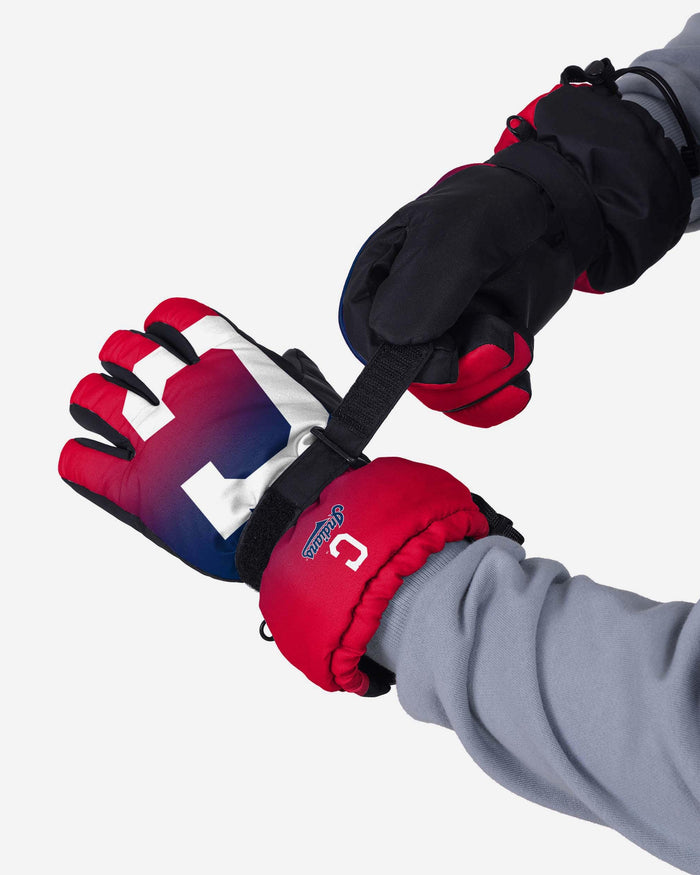 Cleveland Guardians Big Logo Insulated Gloves FOCO - FOCO.com
