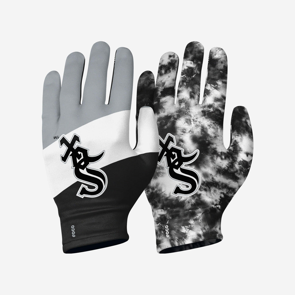 Chicago White Sox 2 Pack Reusable Stretch Gloves FOCO S/M - FOCO.com