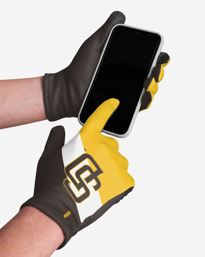 San Diego Padres 2 Pack Reusable Stretch Gloves FOCO - FOCO.com