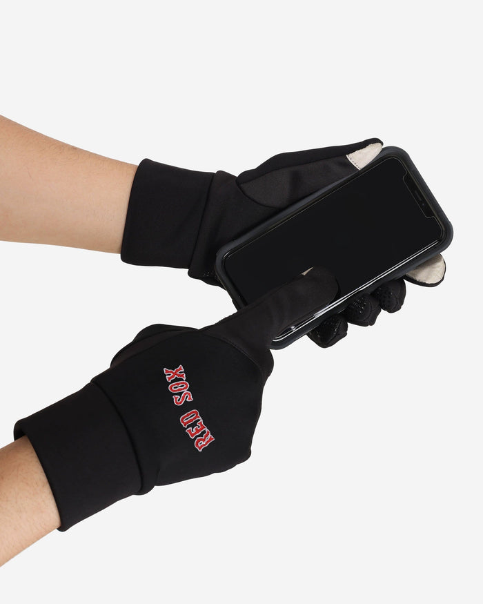 Boston Red Sox Wordmark Neoprene Texting Gloves FOCO - FOCO.com