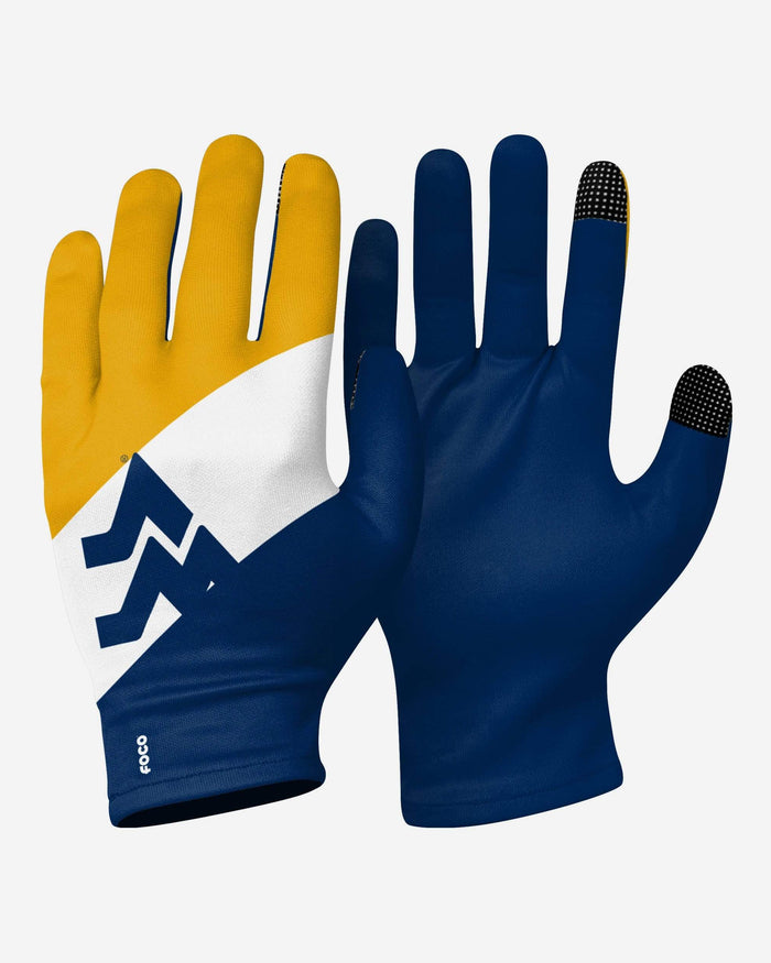 West Virginia Mountaineers 2 Pack Reusable Stretch Gloves FOCO - FOCO.com