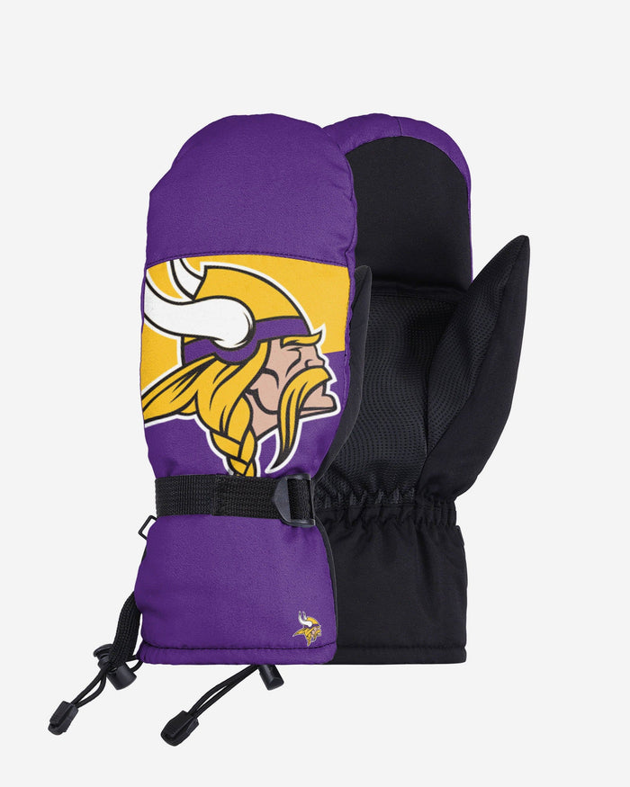 Minnesota Vikings Frozen Tundra Insulated Mittens FOCO S/M - FOCO.com