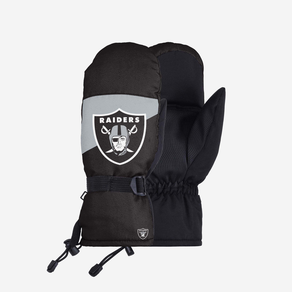 Las Vegas Raiders Frozen Tundra Insulated Mittens FOCO S/M - FOCO.com