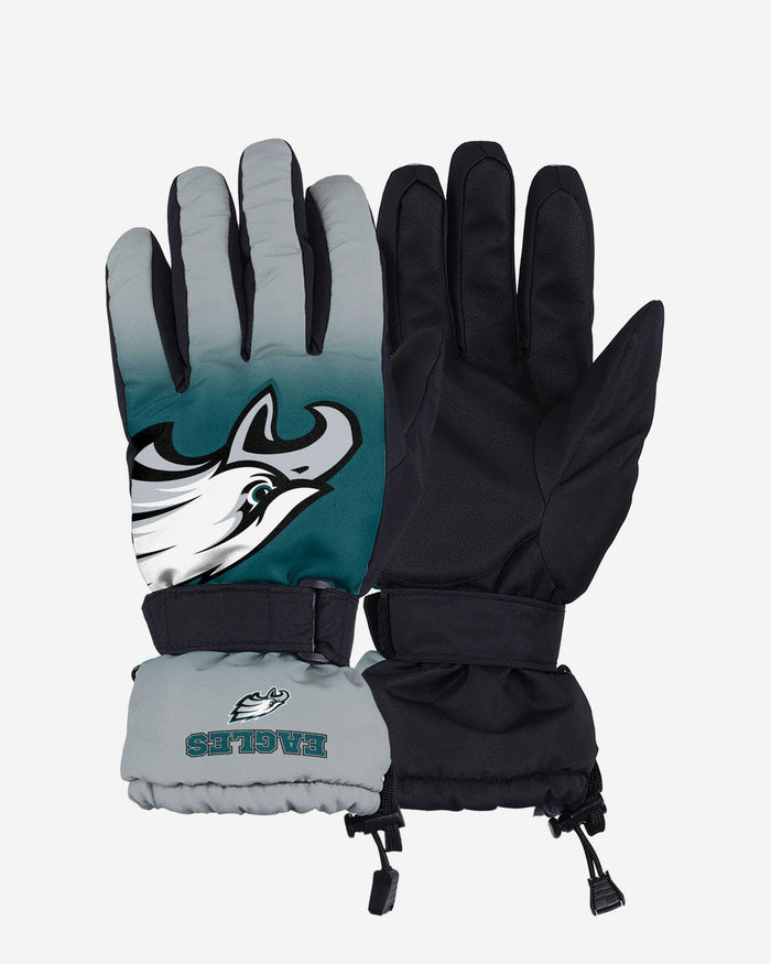 Philadelphia Eagles Gradient Logo Insulated Gloves FOCO S/M - FOCO.com