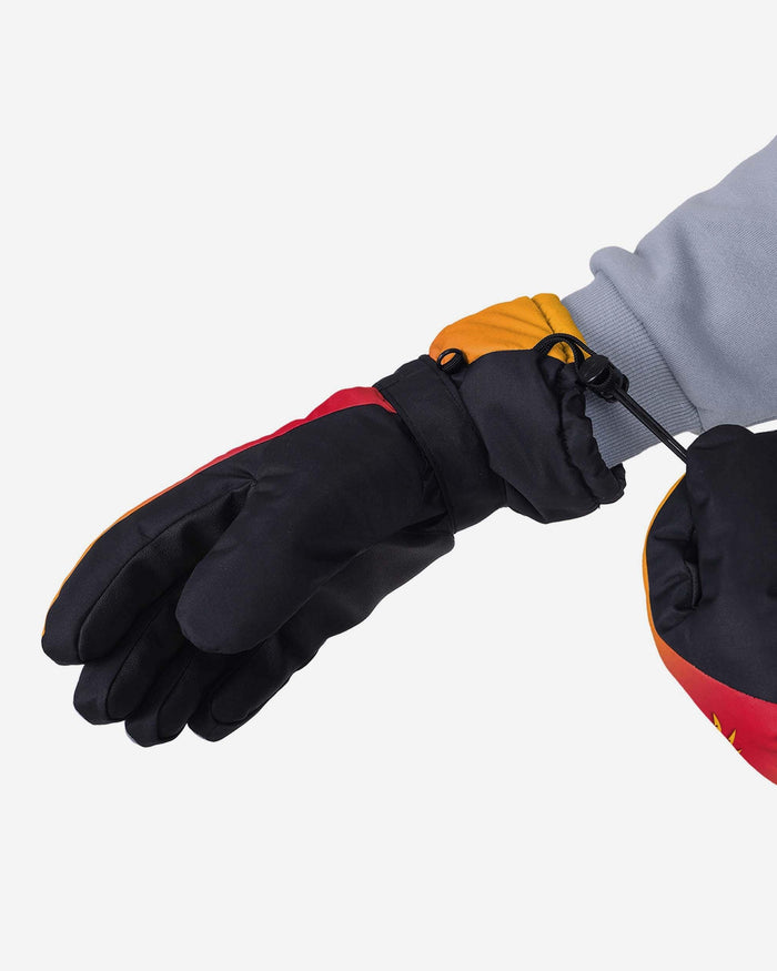 Kansas City Chiefs Super Bowl LIV Champions Gradient Big Logo Insulated Gloves FOCO - FOCO.com