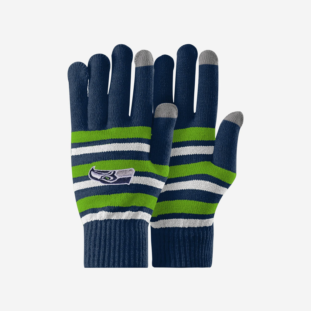 Seattle Seahawks Stretch Gloves FOCO - FOCO.com