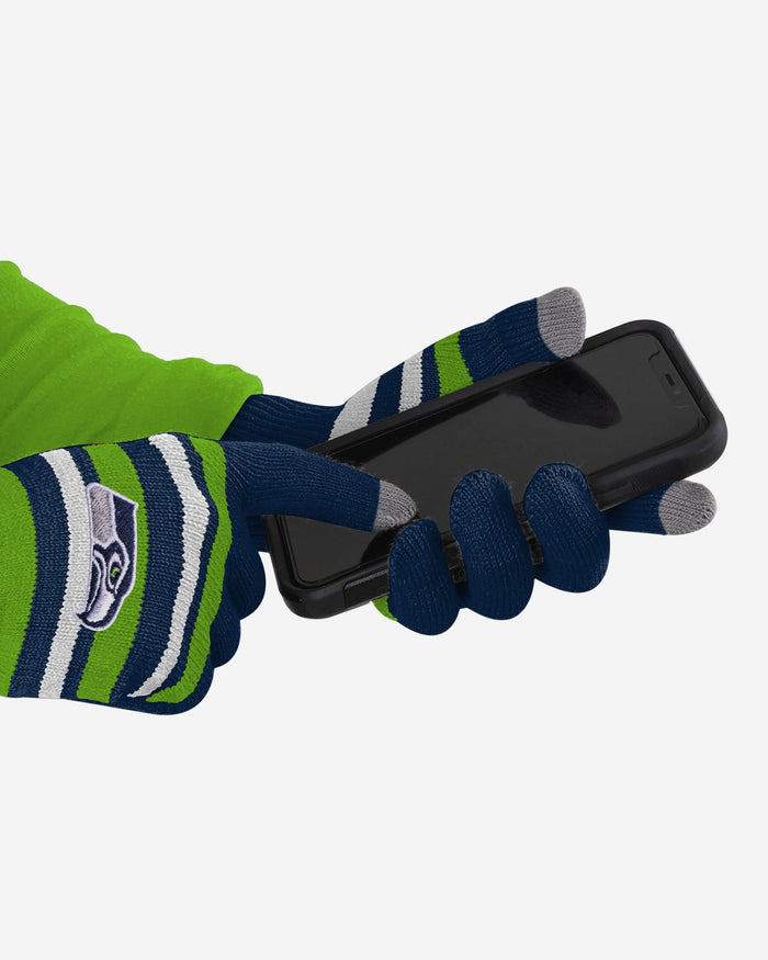 seahawks handschuhe Seattle Seahawks Stretch Gloves FOCO