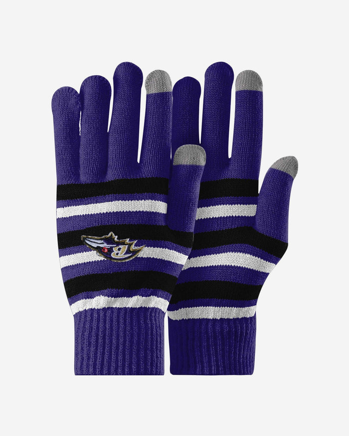 Baltimore Ravens Stretch Gloves FOCO - FOCO.com