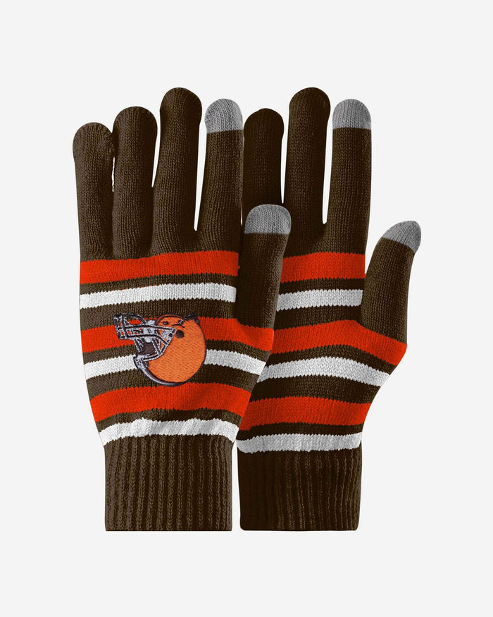 Cleveland Browns Stretch Gloves FOCO - FOCO.com