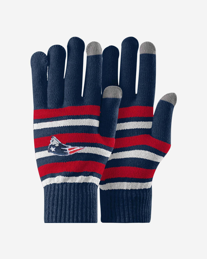New England Patriots Stretch Gloves FOCO - FOCO.com