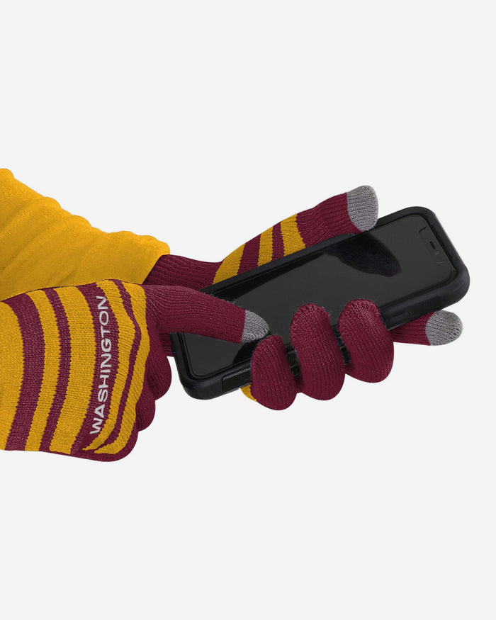 Washington Commanders Original Stretch Gloves FOCO - FOCO.com