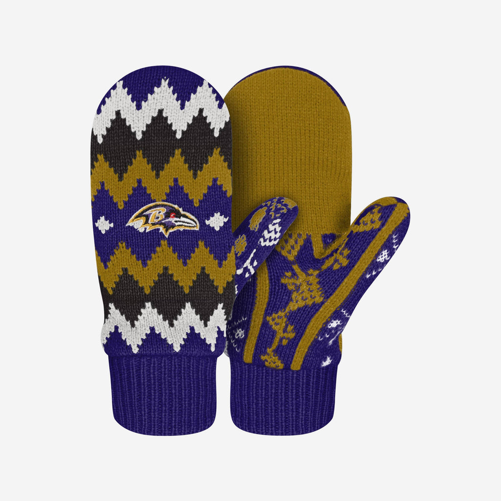 Baltimore Ravens Mittens FOCO