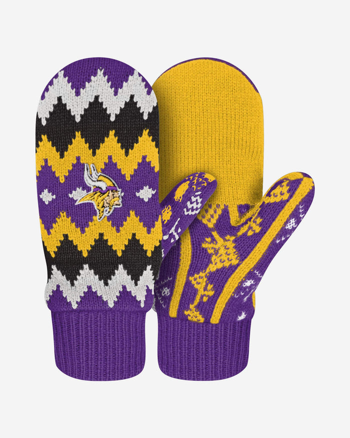 Minnesota Vikings Mittens FOCO - FOCO.com