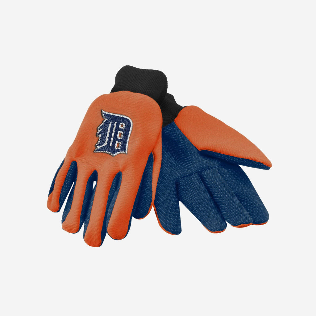 Detroit Tigers Colored Palm Utility Gloves FOCO - FOCO.com