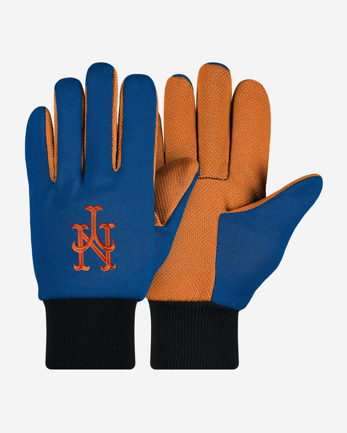 New York Mets Colored Palm Utility Gloves FOCO - FOCO.com