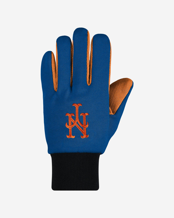 New York Mets Colored Palm Utility Gloves FOCO - FOCO.com