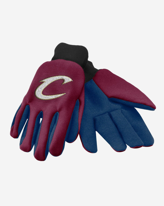 Cleveland Cavaliers Colored Palm Utility Gloves FOCO - FOCO.com