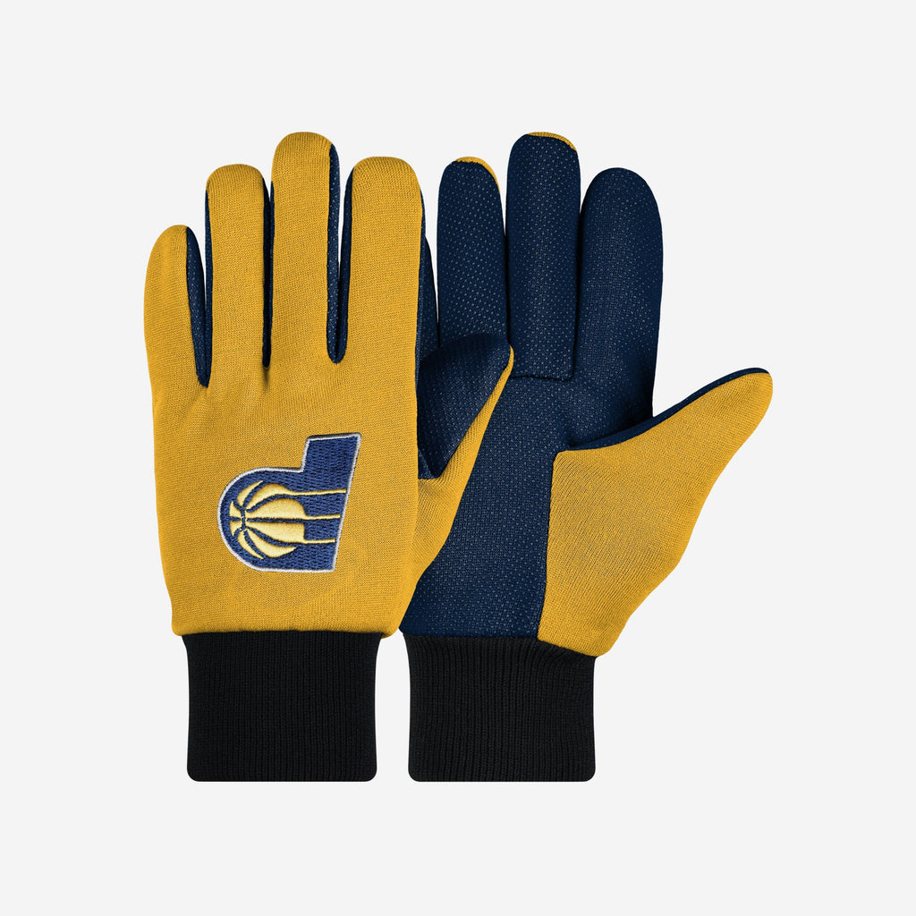 Indiana Pacers Colored Palm Utility Gloves FOCO - FOCO.com