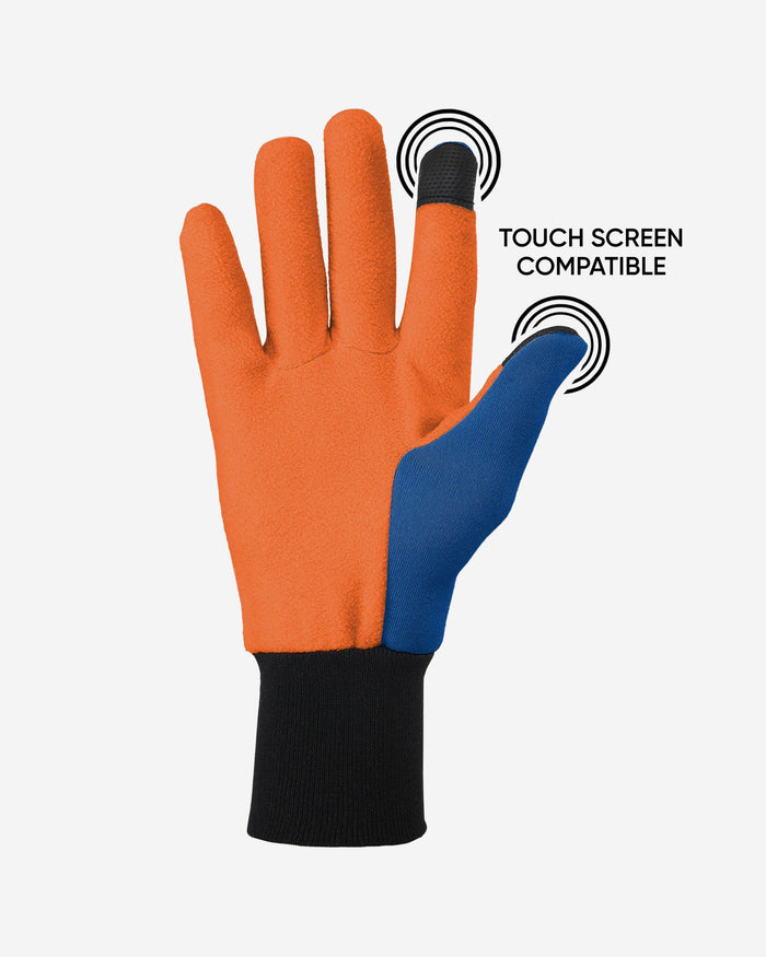 New York Knicks Colored Texting Utility Gloves FOCO - FOCO.com