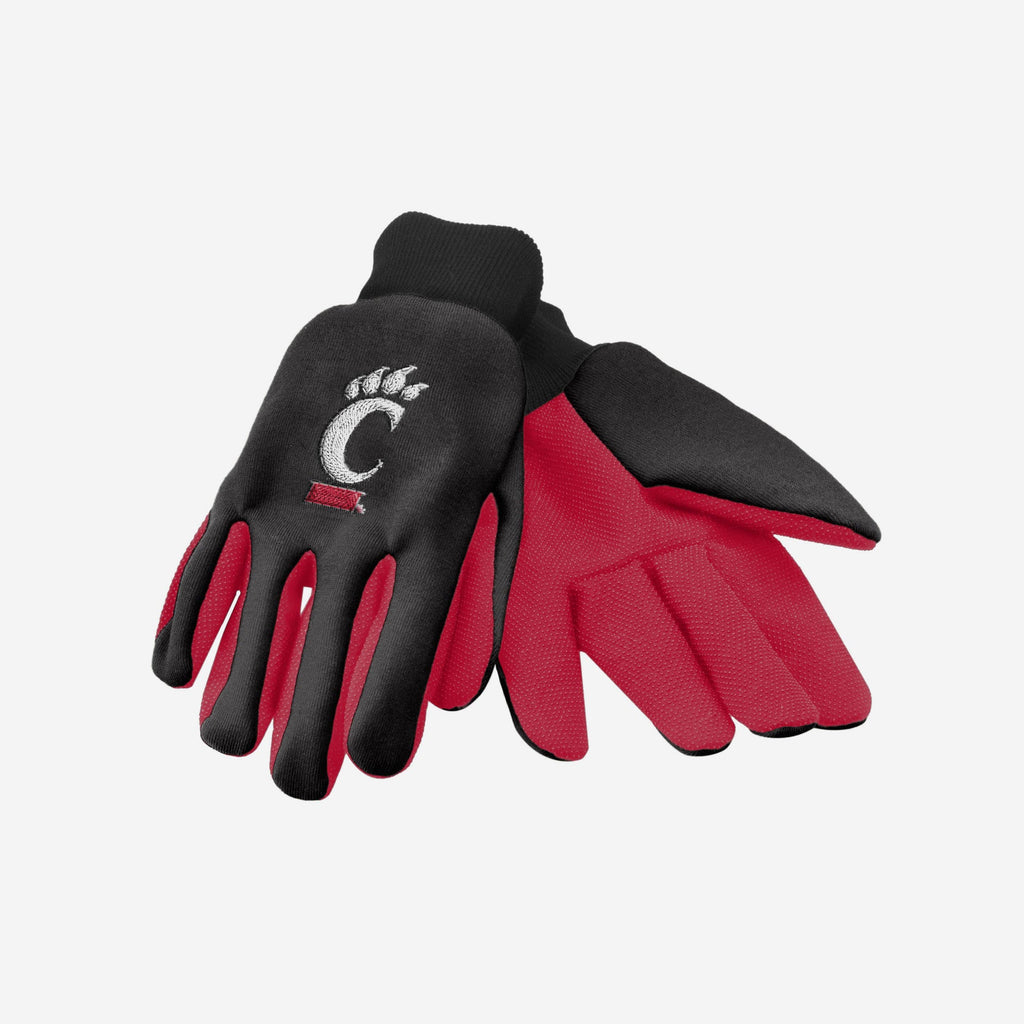 Cincinnati Bearcats Colored Palm Utility Gloves FOCO - FOCO.com