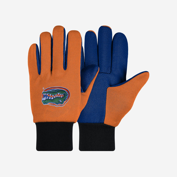 Florida Gators Colored Palm Utility Gloves FOCO