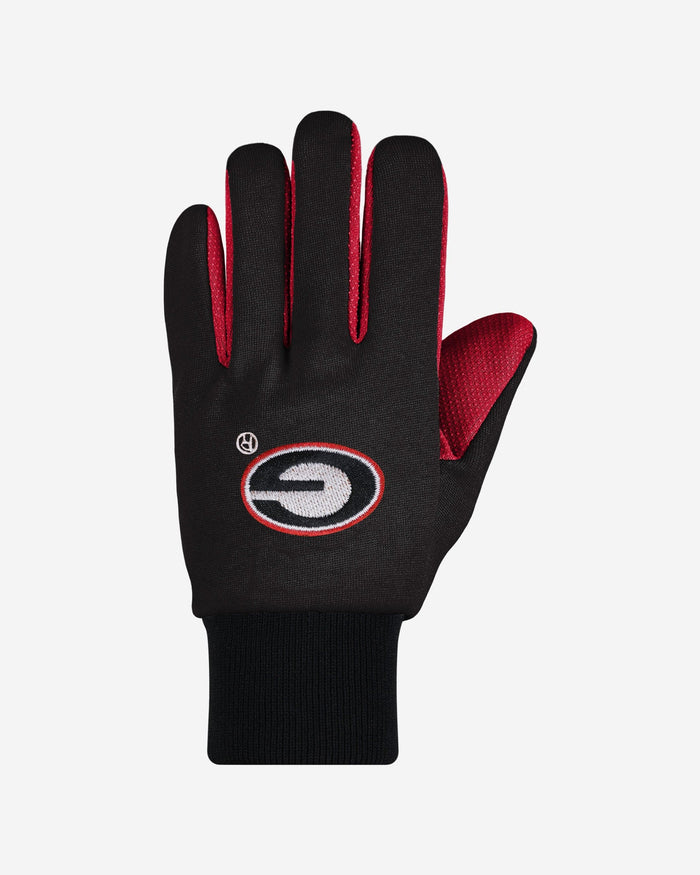 Georgia Bulldogs Colored Palm Utility Gloves FOCO - FOCO.com