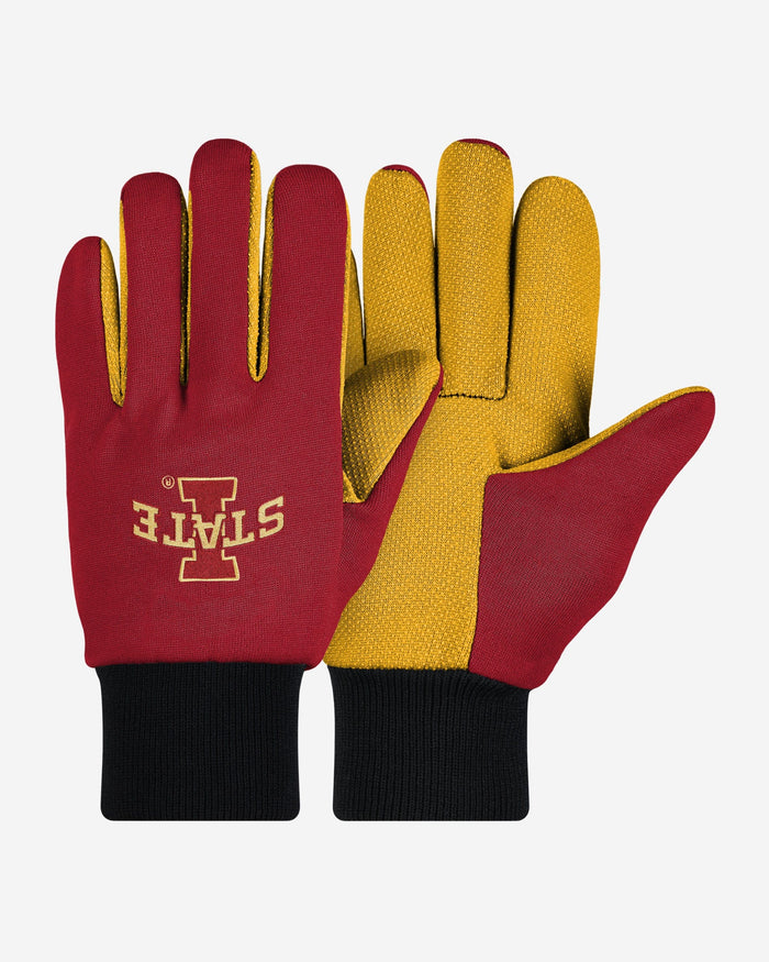 Iowa State Cyclones Colored Palm Utility Gloves FOCO - FOCO.com