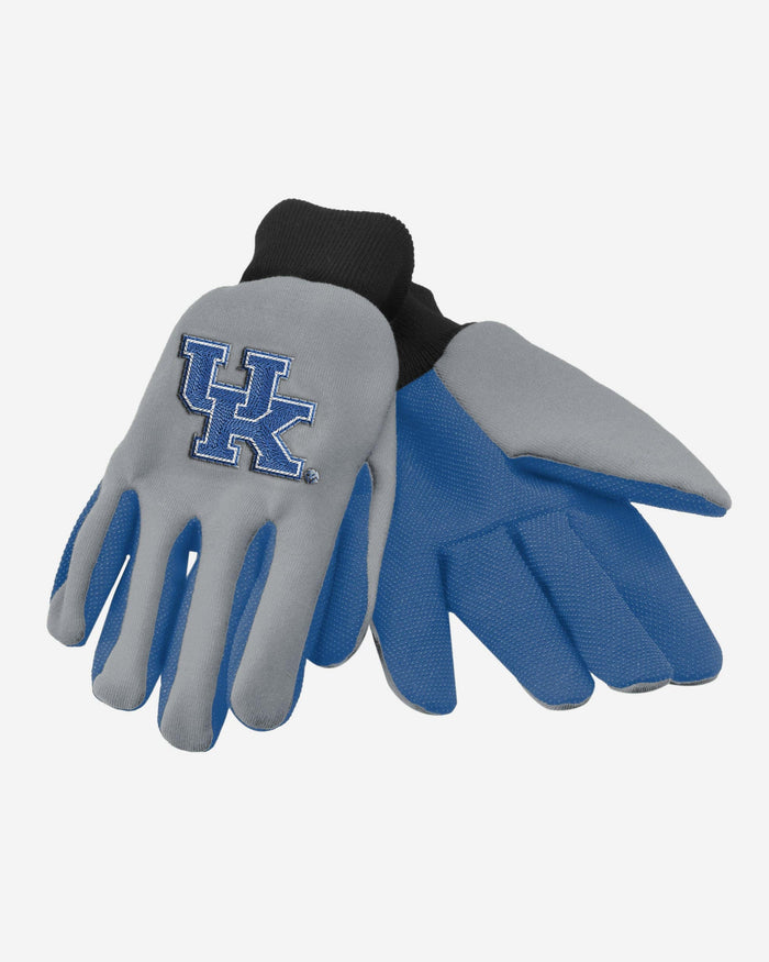 Kentucky Wildcats Colored Palm Utility Gloves FOCO - FOCO.com