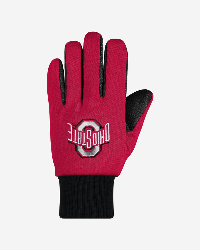 Ohio State Buckeyes Colored Palm Utility Gloves FOCO - FOCO.com