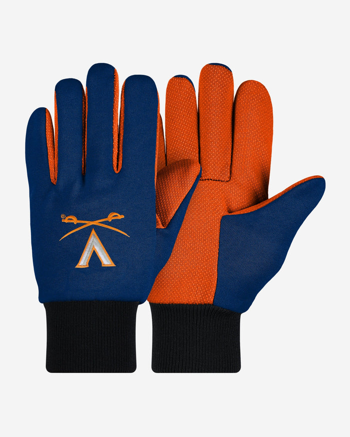 Virginia Cavaliers Colored Palm Utility Gloves FOCO - FOCO.com