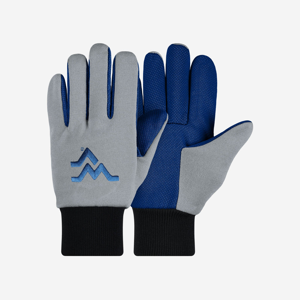 West Virginia Mountaineers Colored Palm Utility Gloves FOCO - FOCO.com