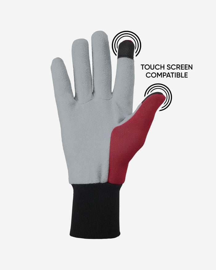 Alabama Crimson Tide Colored Texting Utility Gloves FOCO - FOCO.com
