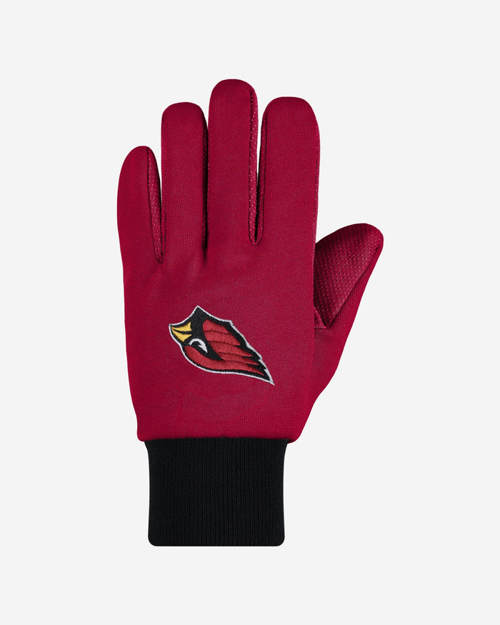 Arizona Cardinals Colored Palm Utility Gloves FOCO - FOCO.com