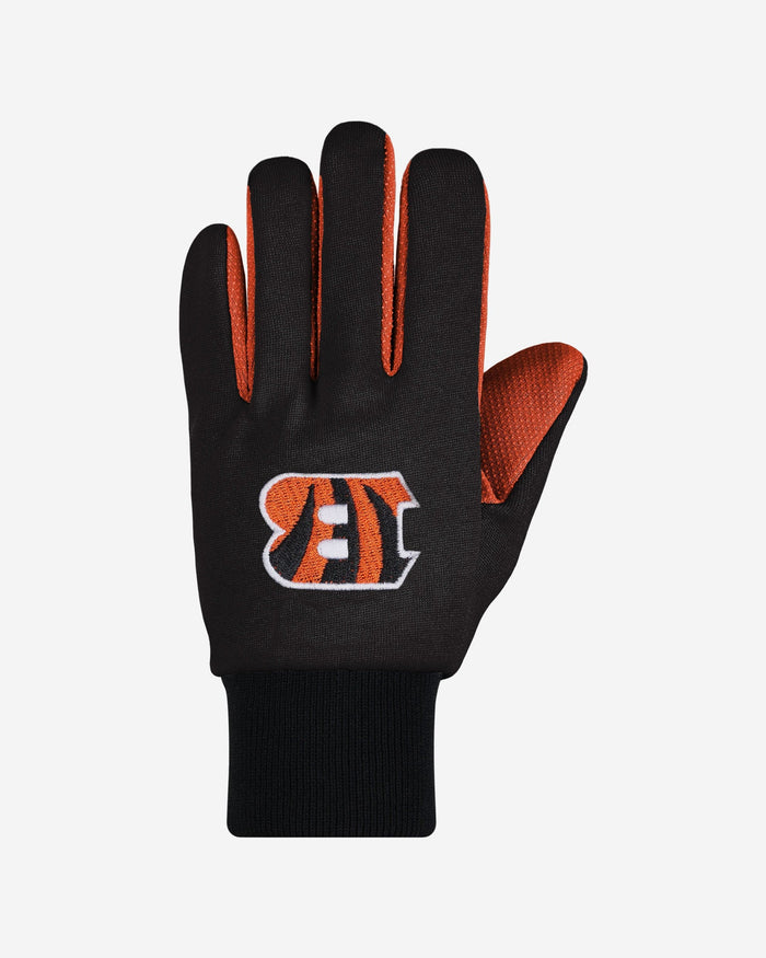 Cincinnati Bengals Colored Palm Utility Gloves FOCO - FOCO.com