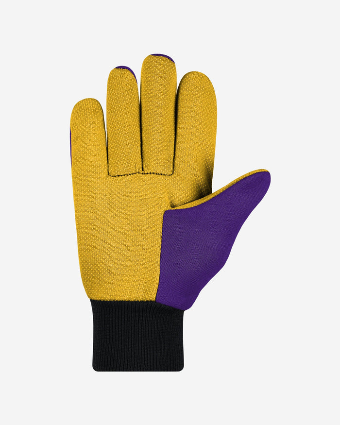 Minnesota Vikings Colored Palm Utility Gloves FOCO - FOCO.com